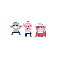 Merry Christmas Game Sticker by Odd Bleat