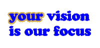 Your Vision Is Our Focus Sticker by Furlong Vision