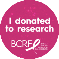 Bcrf Sticker by Breast Cancer Research Foundation