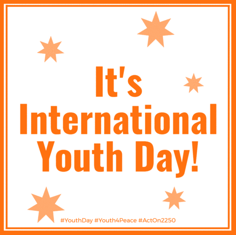 youth day GIF by Give A Gif