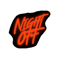 Night Off Podcast Sticker by Night Off
