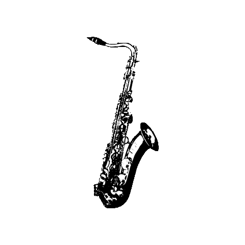 Scifi Saxophone Sticker by SneakyMissiles