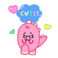 Cute Dino Sticker by DINOSALLY