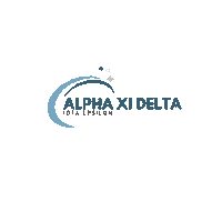 Panhellenic Alpha Xi Delta Sticker
