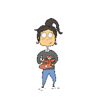 kid gift Sticker by Cachi