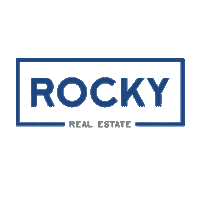 Logo Company Sticker by Rocky Real Estate