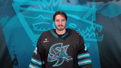 San Jose Hockey GIF by San Jose Barracuda