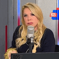 Think Anna Pettinelli GIF by RDS 100% Grandi Successi