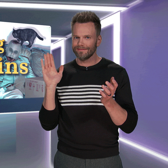 joel mchale slow clap GIF by NETFLIX