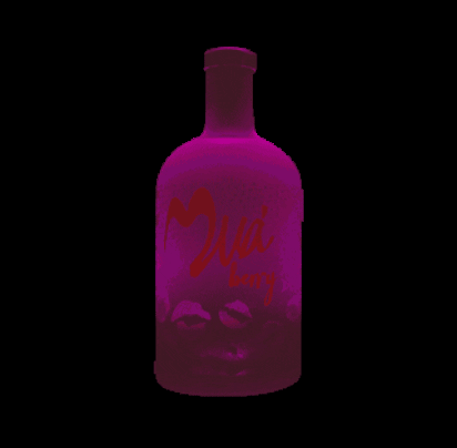 Bottle Luz GIF by Vodka Muà