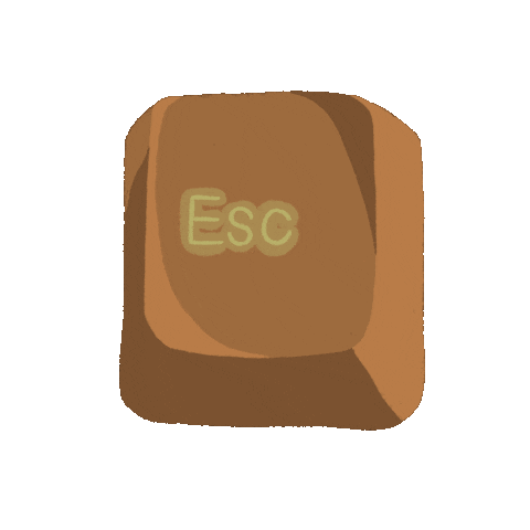 Niccoledodals peace relax escape esc Sticker