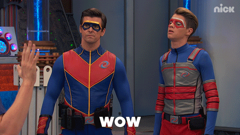 Henry Danger Wow GIF by Nickelodeon