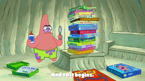 season 9 patrick the game GIF by SpongeBob SquarePants