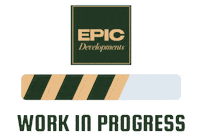 Work In Progress Sticker by Epic Capital Realty