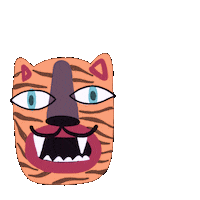 Tiger Roar Sticker