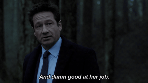 scully mulder GIF by The X-Files