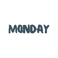 Monday Sticker by Brey Shirley