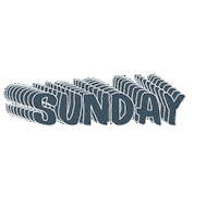 Sunday Sticker by Brey Shirley