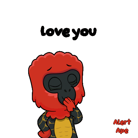 Love You Kiss Sticker by VeeFriends