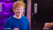 Ed Sheeran Fist Bump GIF by The Voice