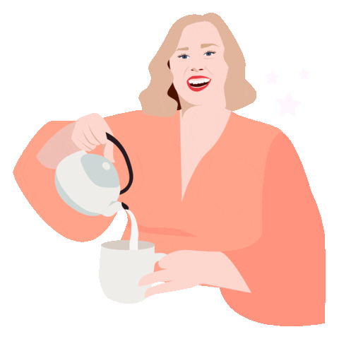 therhiannonward podcast entrepreneur tea time boss babe Sticker