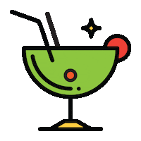 Party Drink Sticker