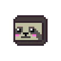 Angry Sloth Sticker