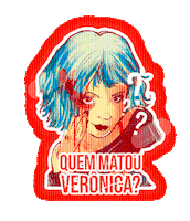 V Veronica Sticker