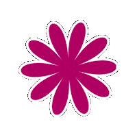 Pink Flower Sticker by Girl Scouts of Eastern Iowa and Western Illinois