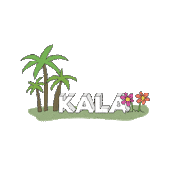 palm tree kala Sticker by Snowboxx Festival