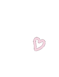 rosesland love heart pink flower Sticker