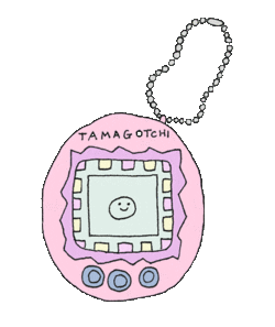 90S Tamagotchi Sticker