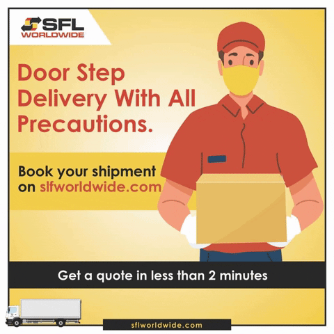 SFLWorldWide giphygifmaker giphyattribution courier service shipping service GIF