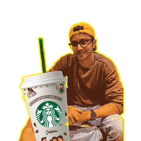 Salonishah Sticker by Starbucks India