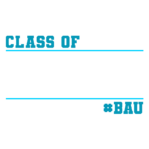 Sticker by Bahcesehir University