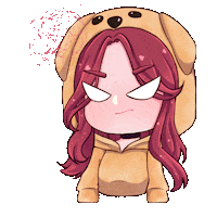 Angry Fight Sticker