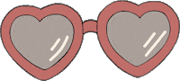 Sunglasses Sticker by Her Velvet Vase