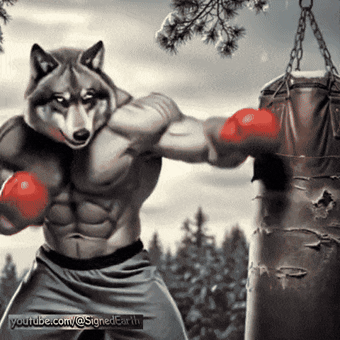 Beast Mode Winter GIF