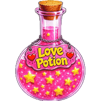 Valentines Day Pink Sticker