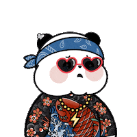 Sad Bear Sticker by Kanpai Pandas