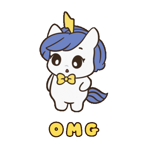 No Way Omg Sticker by Brave Unicorn