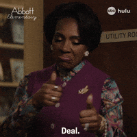 Deal Abbott GIF by ABC Network