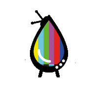 Television Brand Sticker by T-Squirt