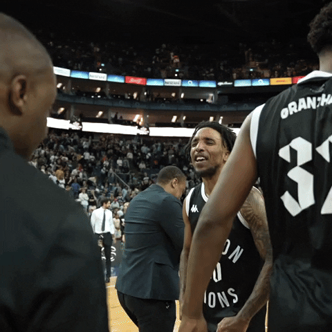 High Five Lets Go GIF by London Lions