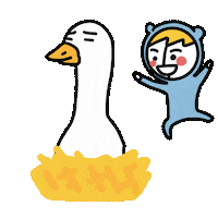 Happy Illustration Sticker