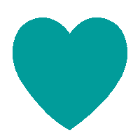Heart Vegan Sticker by Aloba