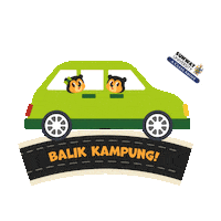 Aidilfitri Balikkampung Sticker by Sunway University