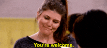 sassy you're welcome GIF