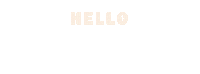 Sparkle Hello Sticker