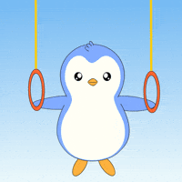 Working Out No Pain No Gain GIF by Pudgy Penguins